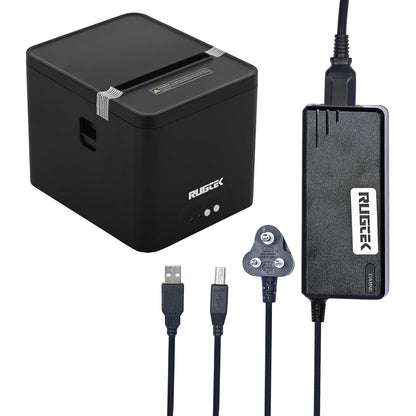Rugtek Rp 82 Compact UE Thermal Receipt Printer (USB+Enthernet)