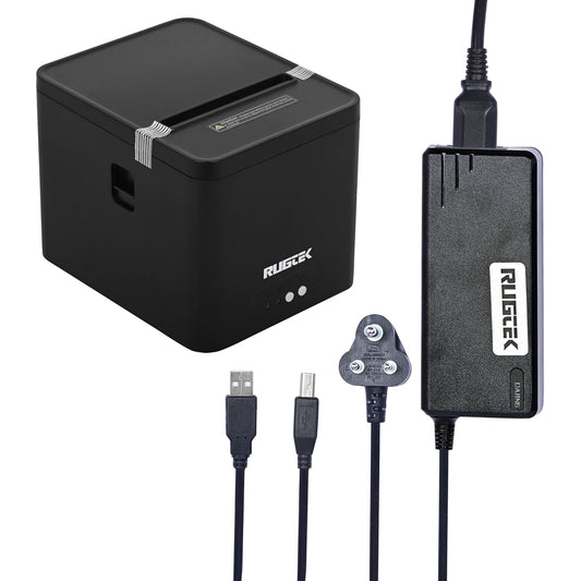 Rugtek Rp 82 Compact UE Thermal Receipt Printer (USB+Enthernet)